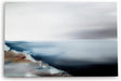 Paul Sinus Wandbild 120x80cm Strand Meer Abstrakt Horizont Kunstvoll Wellen