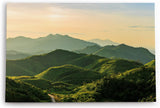 Wandbild 120x80cm Thailand Thong Pha Phum Gebirge Berge Berglandschaft