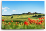 Paul Sinus Wandbild 120x80cm Toskana Italien Landschaftsbild Sommer Finca