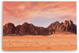 Paul Sinus Wandbild 120x80cm Wadi Rum Jordanien Wüstenlandschaft Berge Jebel Umm Ishrin
