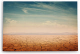 Paul Sinus Wandbild 120x80cm Wüste Berge Horizont Himmel Erde Fotokunst
