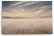 Paul Sinus Wandbild 120x80cm Wüstenlandschaft Wüste Berge Horizont Himmel Sand
