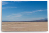 Paul Sinus Wandbild 120x80cm Wüstenlandschaft Wüste Horizont Berge blauer Himmel