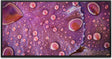 Wassertropfen auf einem Blatt ca. 130x70cm Wandbild inklusive Schattenfugenrahmen schwarz - Panorama Leinwand Bild XXL Format Wandbilder Wohnzimmer Wohnung Deko Kunstdrucke