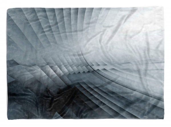 Handtuch Strandhandtuch Saunatuch Kuscheldecke mit Fotomotiv Abstrakt Energiewellen Welle