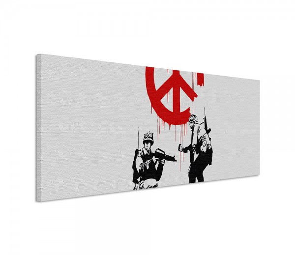 Banksy Peace 150x50cm