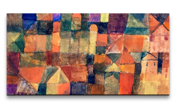 Remaster 120x60cm Paul Klee Expressionismus berühmtes Gemälde Weltbekannt