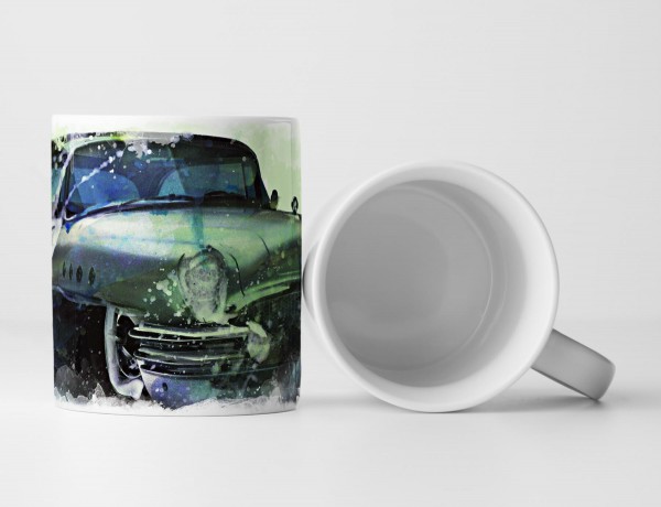 Buick Oldtimer Tasse als Geschenk, Design Sinus Art