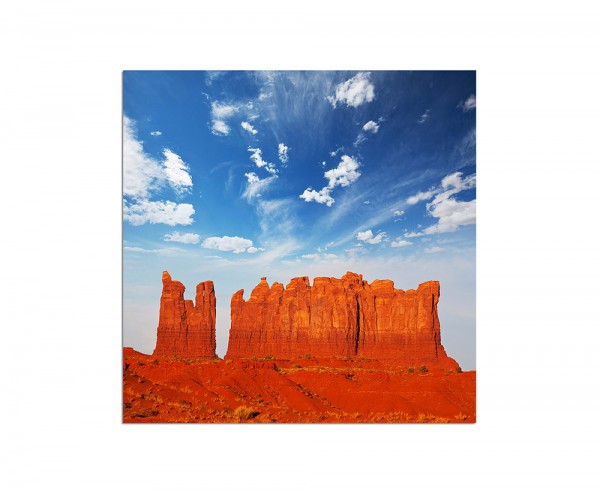 120x80cm Monument Valley USA Fels Himmel Wolken