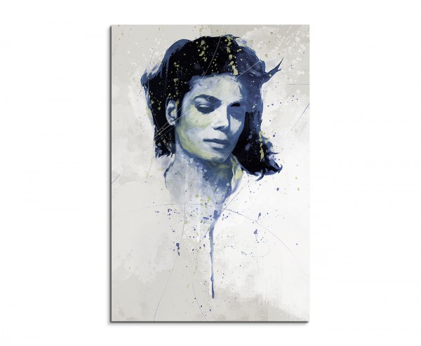 Michael Jackson V Aqua 90x60cm Wandbild Aquarell Art