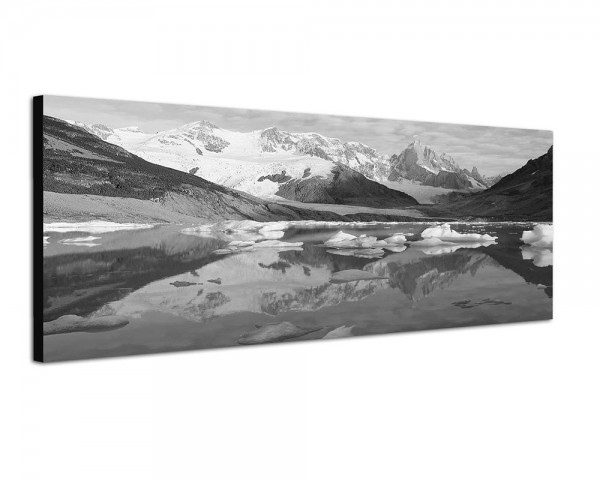 150x50cm Argentinien Nationalpark Gebirge See Spiegelung