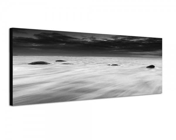 150x50cm Neuseeland Meer Strand Morgendämmerung