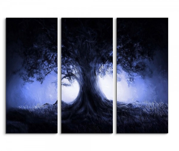 Blue Darkness Tree 3x90x40cm