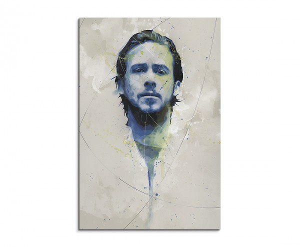 Ryan-Gosling I Aqua 90x60 cm Aquarell Kunstbild