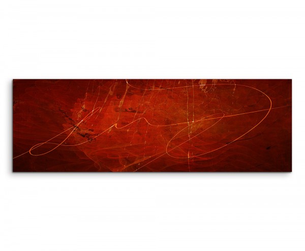 Abstraktes Panoramabild 1197 150x50cm