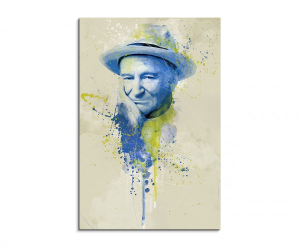 Robin Williams I Aqua 90x60cm Wandbild Aquarell Art