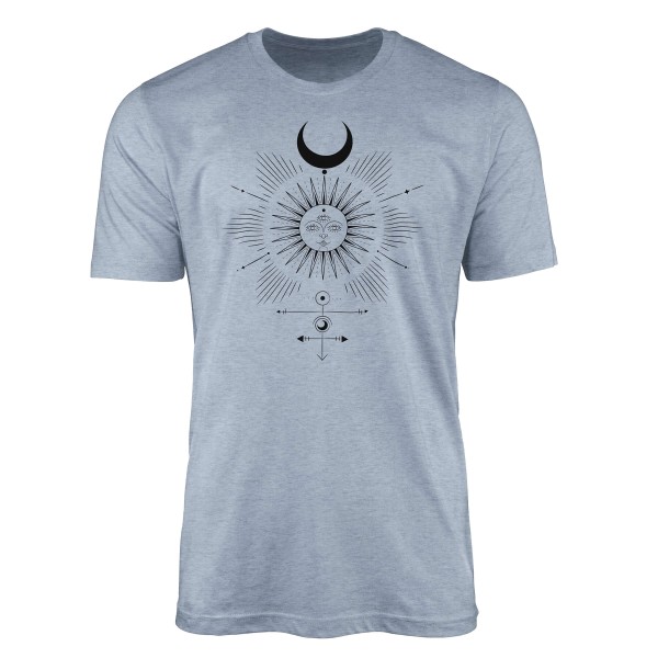 Premium T-Shirt Alchemy Serie Symbole angenehmer Tragekomfort feine Struktur No.0063
