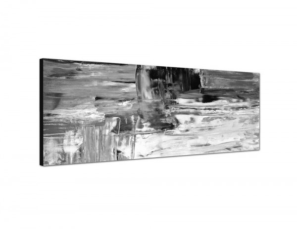 150x50cm Kunstmalerei abstrakt braun grau