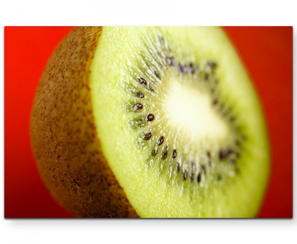 Kiwi  Fotografie Obst - Leinwandbild