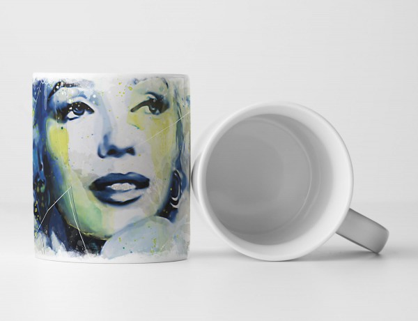 Marilyn Monroe Tasse als Geschenk, Design Sinus Art