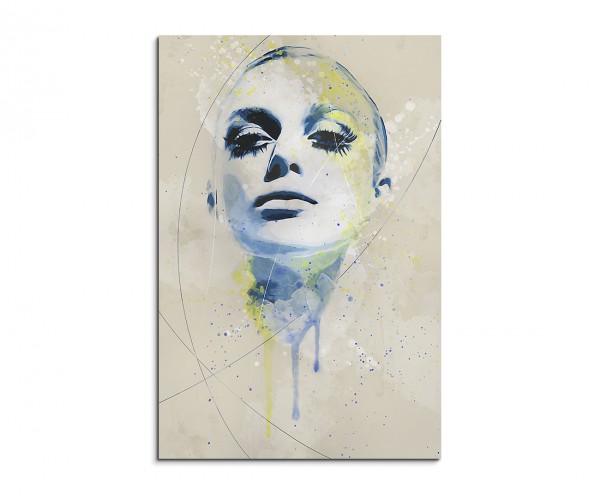 Keira Knightley I Aqua 90x60cm Aqua Art Wandbild