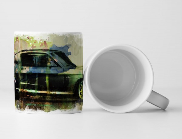 Ford Mustang Eleanor Tasse als Geschenk, Design Sinus Art