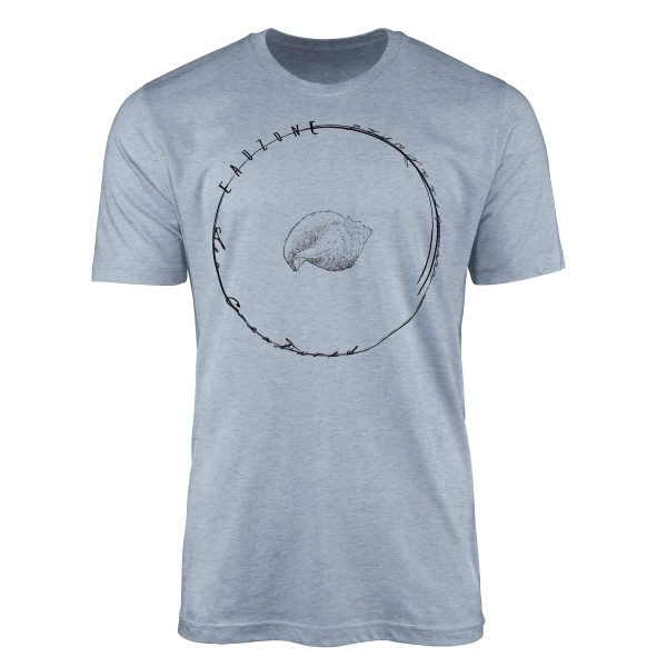 T-Shirt Tiefsee Fische - Serie: Sea Creatures , feine Struktur und sportlicher Schnitt / Sea 002