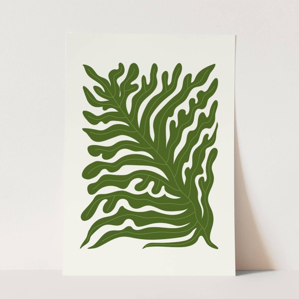 Schöne Illustration Pflanzenblätter Muster Minimal Dekorativ