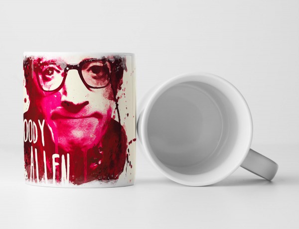 Woody-Allen Tasse als Geschenk, Design Sinus Art