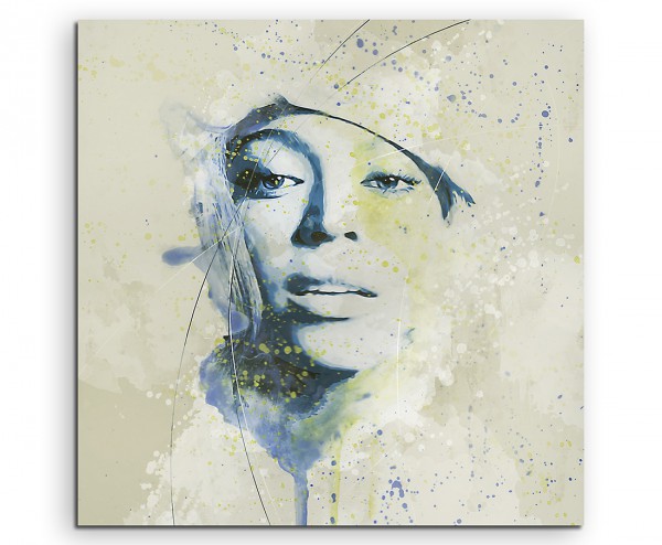 Beyonce I Aqua 60x60cm Aqua Art Wandbild