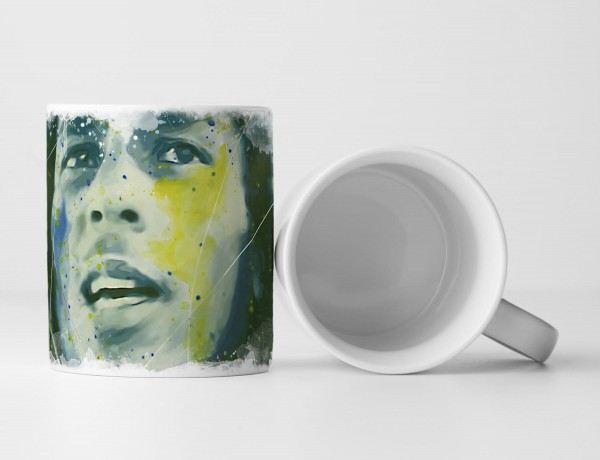 Bob Marley Tasse als Geschenk, Design Sinus Art