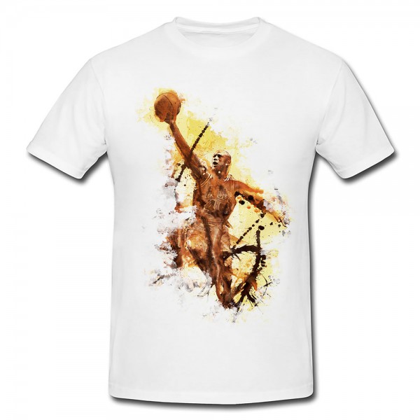 Jordan Premium Herren und Damen T-Shirt Motiv aus Paul Sinus Aquarell