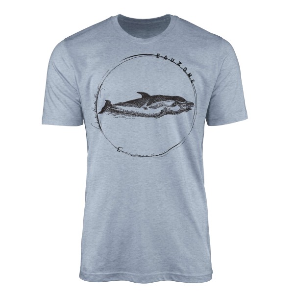 Evolution Herren T-Shirt Delfin