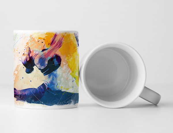 Turnen XI Tasse als Geschenk, Design Sinus Art