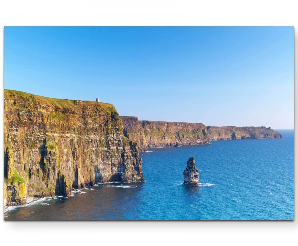 Steilküste in Irland - Leinwandbild