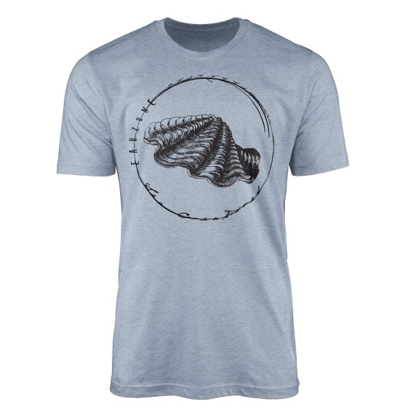 T-Shirt Tiefsee Fische - Serie: Sea Creatures , feine Struktur und sportlicher Schnitt / Sea 088