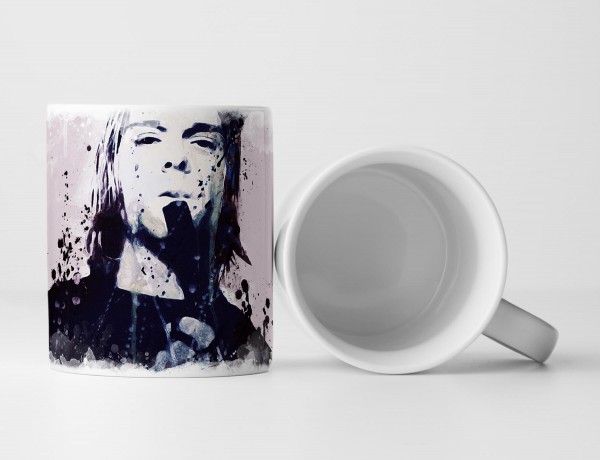 Kurt Cobain Tasse als Geschenk, Design Sinus Art