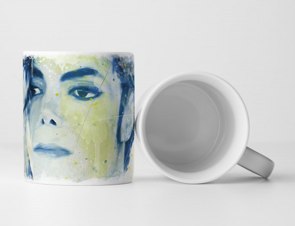 Michael Jackson I Tasse als Geschenk, Design Sinus Art