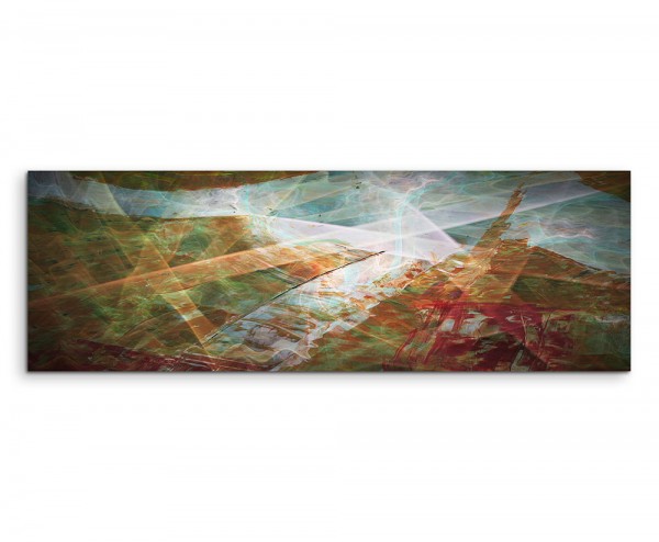 Abstraktes Panoramabild 1200 150x50cm