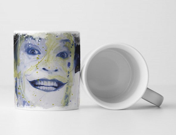 Jack Nicholson Joker Tasse als Geschenk, Design Sinus Art