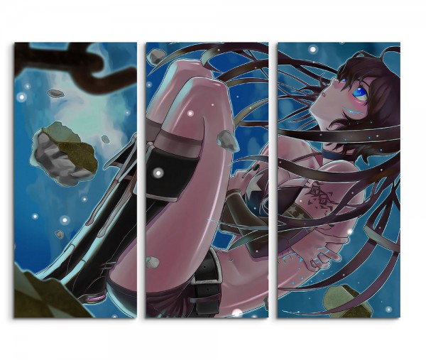 Black Rock Shooter Anime Art 3x90x40cm