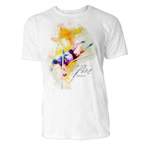 Stabhochsprung Sinus Art ® T-Shirt Crewneck Tee with Frontartwork