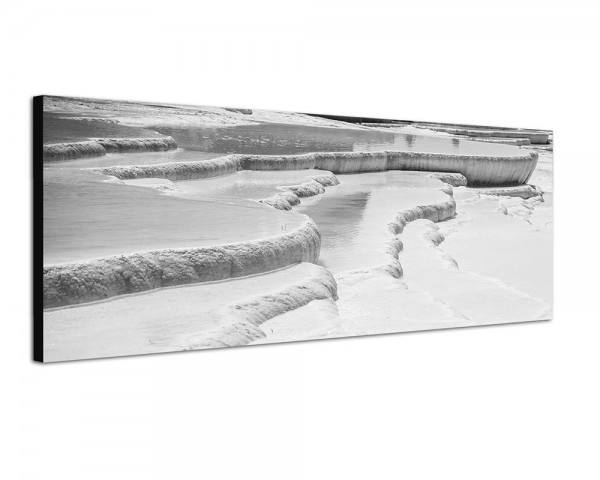 150x50cm Türkei Sinterterrassen Wasser Steine