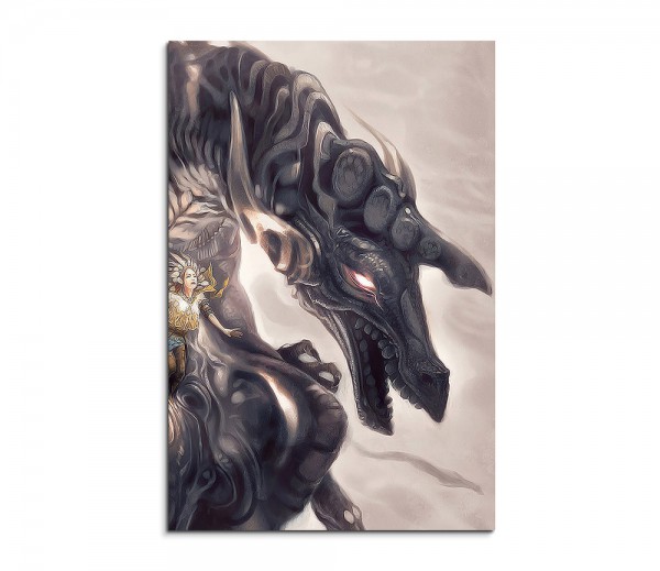 queen of dragons 90x60cm