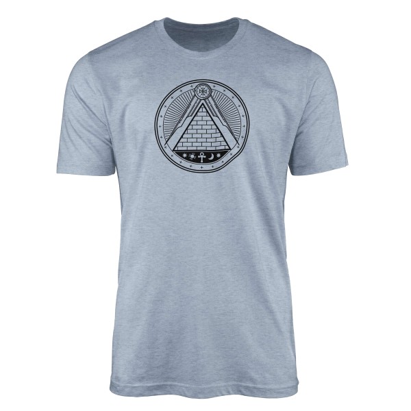 Premium T-Shirt Alchemy Serie Symbole angenehmer Tragekomfort feine Struktur No.0033