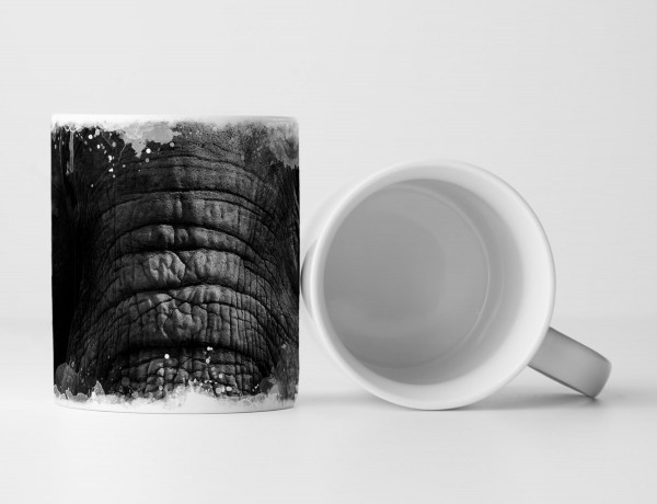 Tasse Geschenk Tierfotografie – Elefant im Porträt 