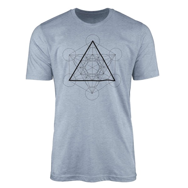 Premium T-Shirt Alchemy Serie Symbole angenehmer Tragekomfort feine Struktur No.0085