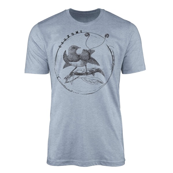Evolution Herren T-Shirt Paradiesvogel