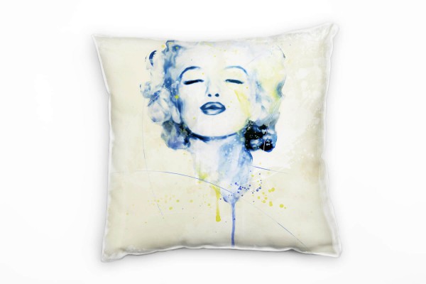 Marilyn Monroe X Deko Kissen Bezug 40x40cm für Couch Sofa Lounge Zierkissen