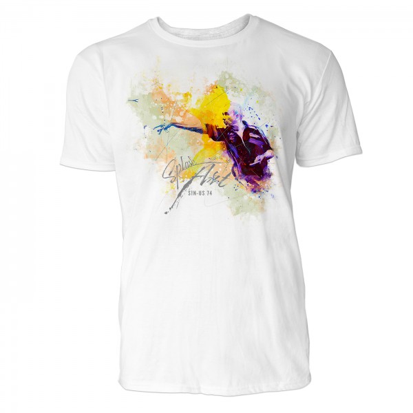 Dartwurf dunkel Sinus Art ® T-Shirt Crewneck Tee with Frontartwork